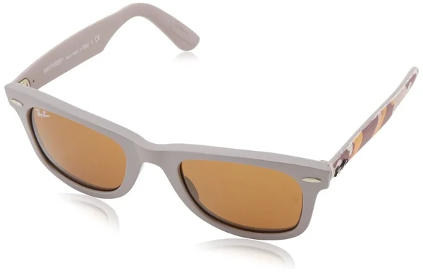 Ray-Ban Men's Original Wayfarer Sunglasses - Multicolor Frames/Brown Lenses