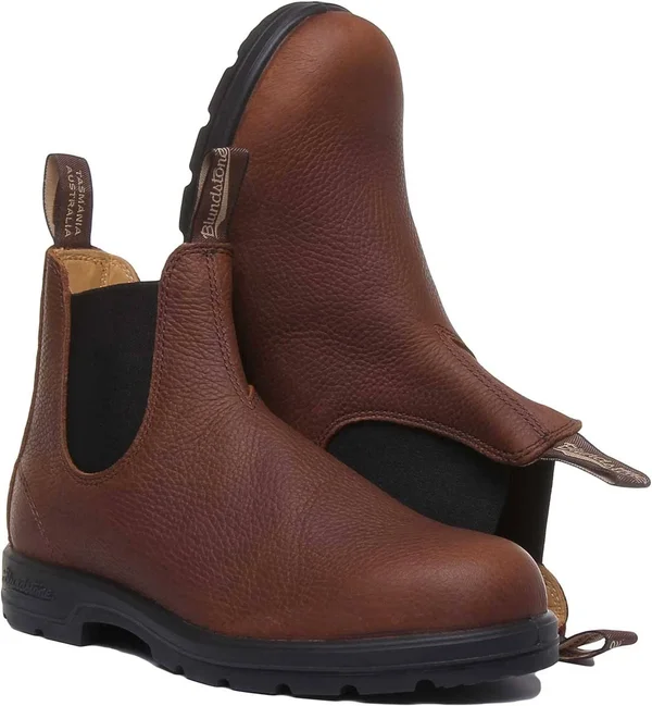 Blundstone Women's 1445 Boot - 7.5 UK - Grizzly Brown