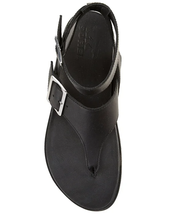 Sorel Women's Roaming T-Strap Sandal - 7 - Sea Salt