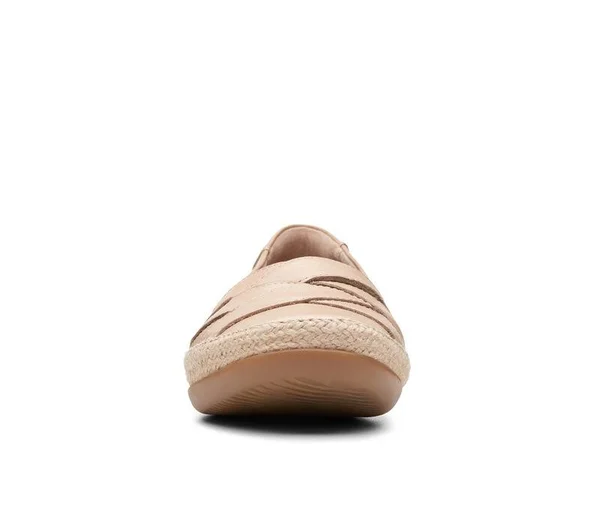 Clarks Danelly Shine Women's Shoe (Beige - Size 11 - Leather)