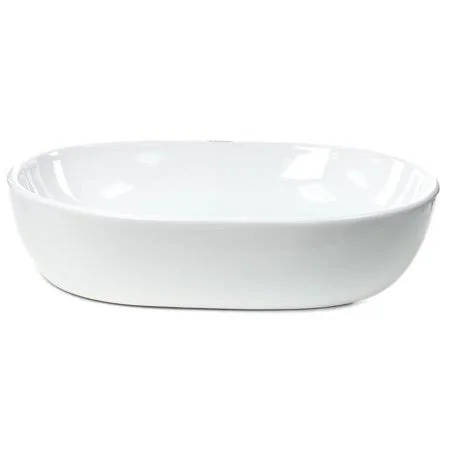 Nameeks CA4916 Caracalla 16-5/11x22 Ceramic Vessel Bathroom Sink White