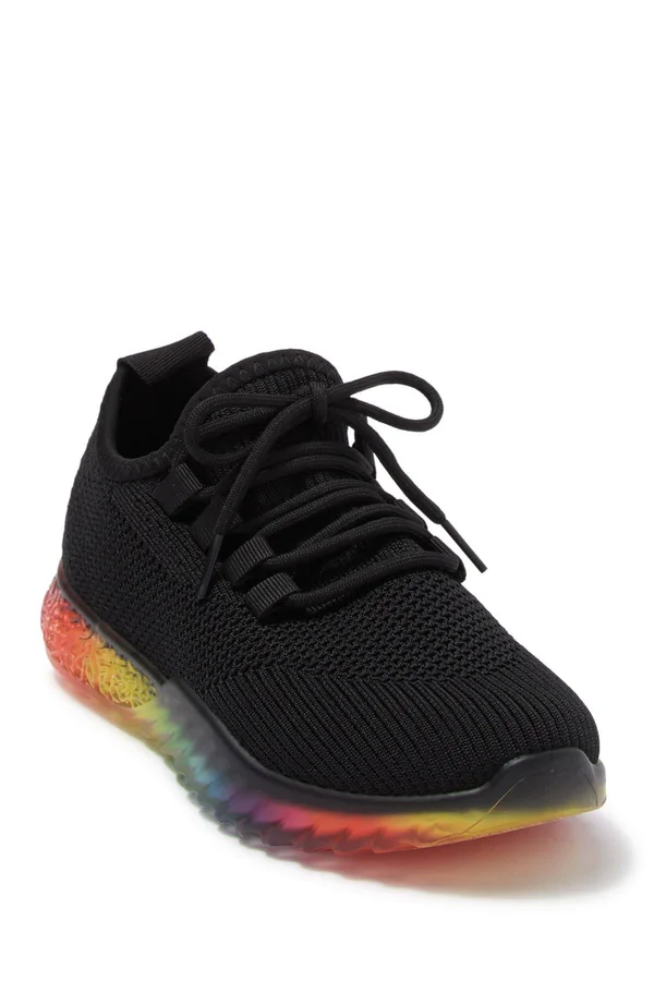 Wanted Felicity Sneaker, Women's, Black, Size 7, Sneakers