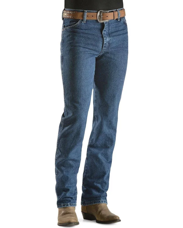 Wrangler Men's Cowboy Cut Slim Fit Western Jeans-36x32