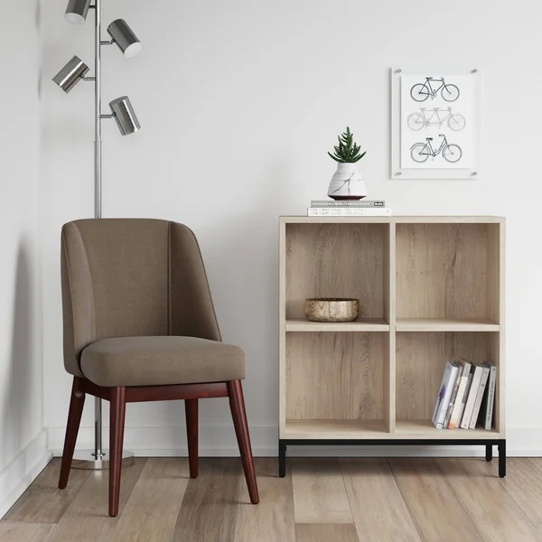Darley 4 Cube Bookcase - Vintage Oak - Threshold