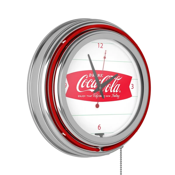 Coca Cola Neon Clock - Delicious Refreshing
