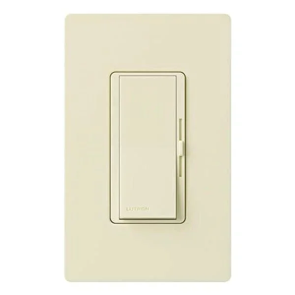 Lutron DV-103P-AL Diva 1000W 3-Way Dimmer Almond