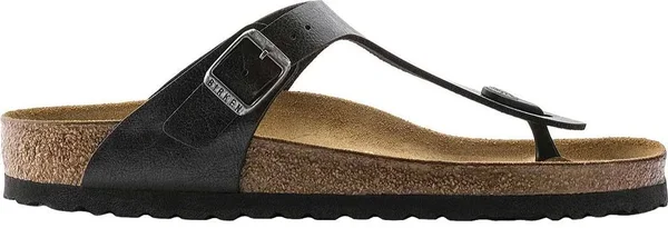 Women's Birkenstock Gizeh Birko-Flor Sandal - Size: 37, Black