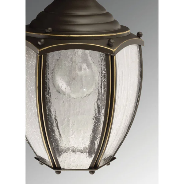 Progress Lighting Roman Coach 1-Light Wall Lantern; Antique Bronze P5765-20