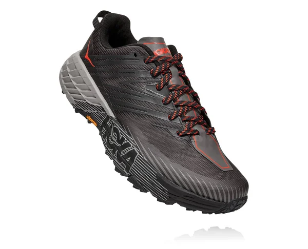 Hoka One One Men's Speedgoat 4 - 8 - Dark Gull Grey, Anthracite