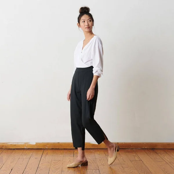 ADAY Straight Up Pant - Blue - L
