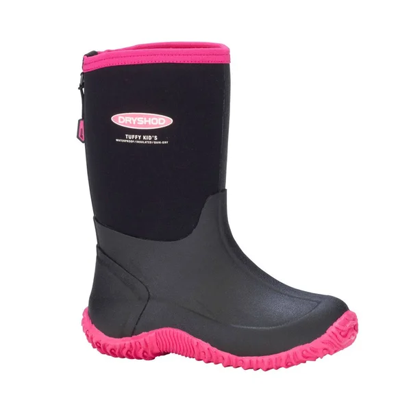 Dryshod Tuffy Kids 3, Black/Pink