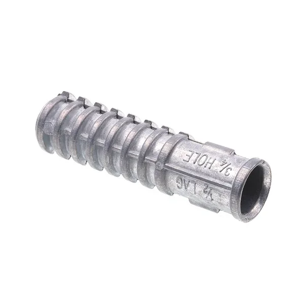 1/2 in. x 3 in. Zinc Alloy Long Lag Shields (50-Pack) 9071686