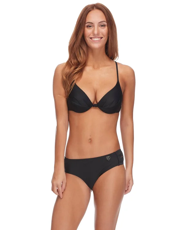 Body Glove Smoothies Greta Bikini Top - Women's Small, Black