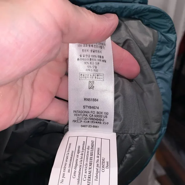 Patagonia Down Sweater Jacket - Men's Tasmanian Teal - XXL