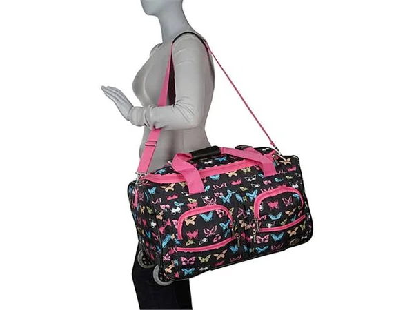 Rockland Peace 22-in. Rolling Duffle Bag
