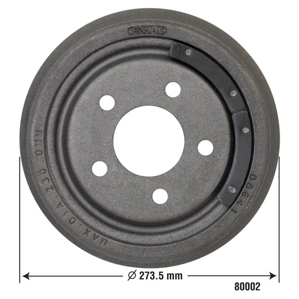 Duralast Brake Drum 80002 by AutoZone