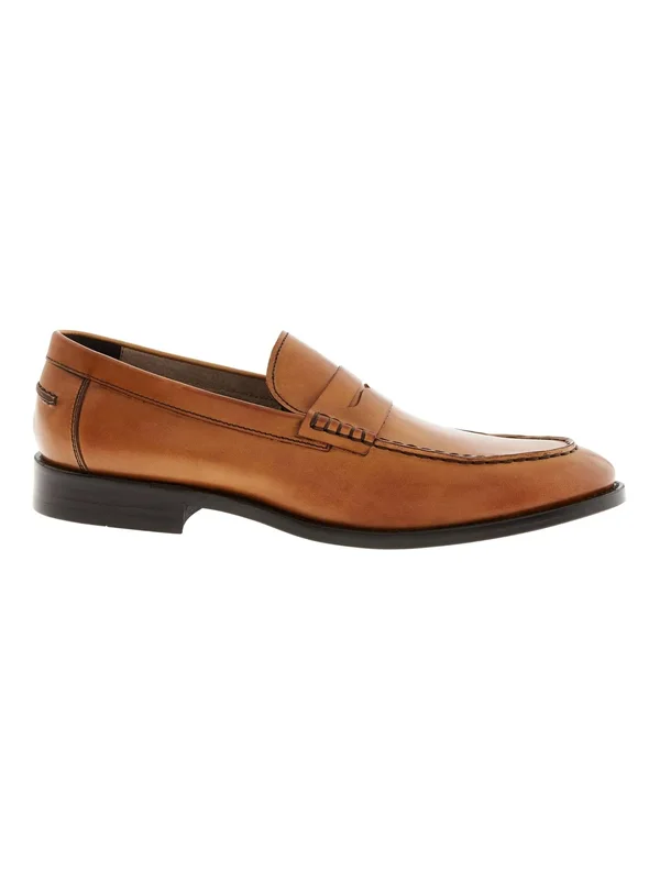 Banana Republic Men's Dellbrook Italian Leather Loafer Tan Size 9 1/2