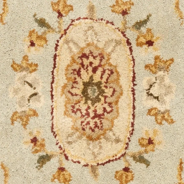 Safavieh Bergama BRG174A Light Blue Rug 6&0x22x6&0x22 - Round
