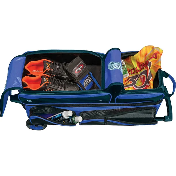 Columbia 300 Icon Triple Roller Bowling Bag - Royal