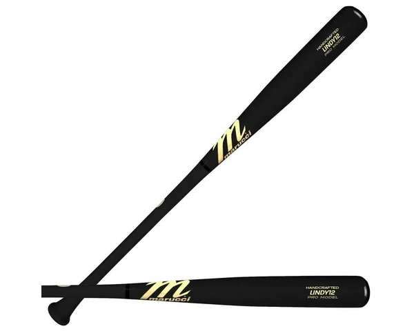 Marucci Francisco Lindor LINDY12 Pro Model Maple Wood Baseball Bat, Matte Black, 31x22