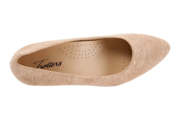 Trotters Kiera Pumps, Women's, Tan Metallic, Size: 7