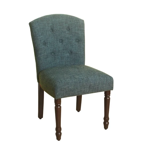 HomePop Delilah Tufted Dining Chair - Teal