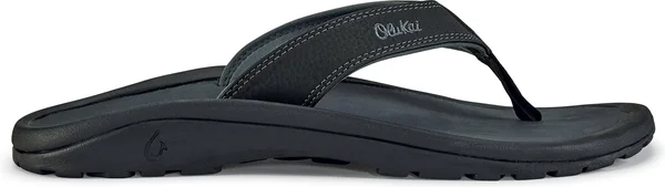Olukai Men's Ohana Black, Dark Shadow, 8