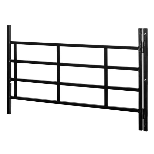 Segal S 4771 4 Bar Hinged Window Guard - 14-inch - 22-inch x 21-Inch, Black
