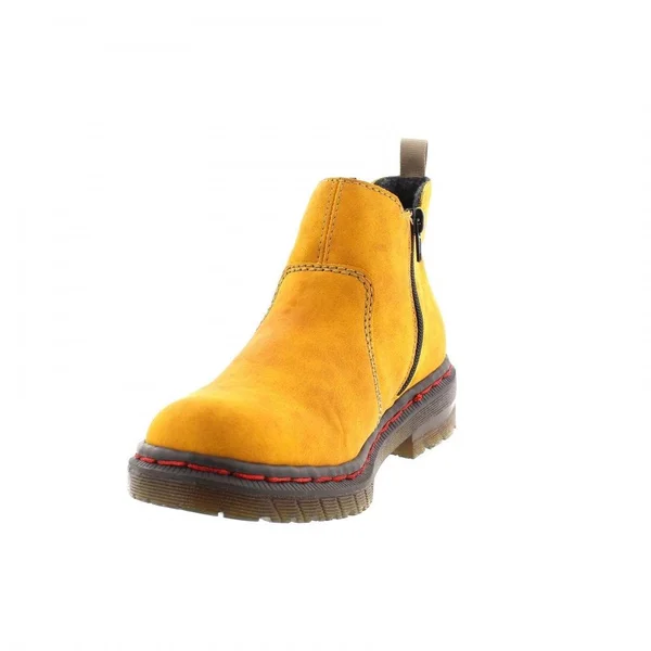 Rieker 76264-68 Yellow 37 EU Womens Ankle Boots