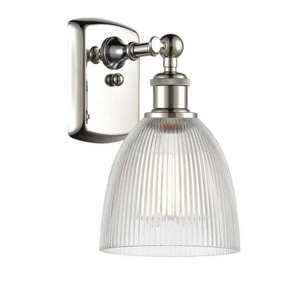Innovations 516-1W-PN-G382-LED Polished Nickel Castile 1 Light Sconce