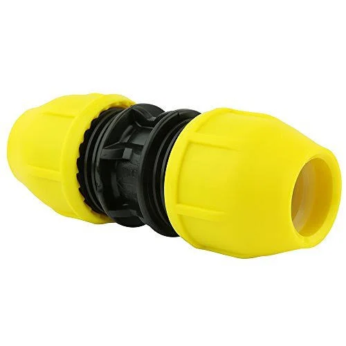 Underground Coupl 1X1 - Underground Yellow Poly GAS Pipe Coupler (1), 0, 0