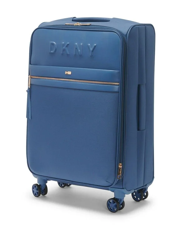Dkny Trademark 29x22 Softside Spinner - Colonial Blue