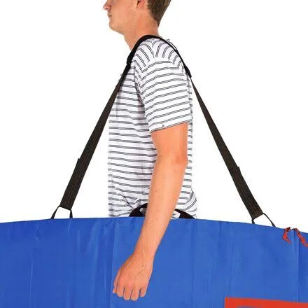 FCS Classic Fun Board Surfboard Bag Steel Blue/White 7&6x22