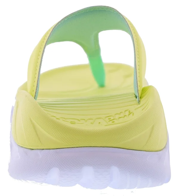 Hoka One One Women's Ora Recovery Flip Cantaloupe-Fiesta - 8
