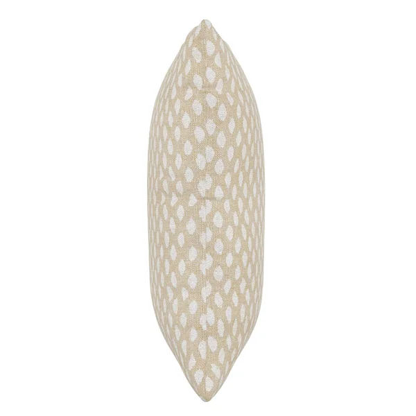 Polyester Square Pillow in Sahara Chalk Flax - Skyline Furniture