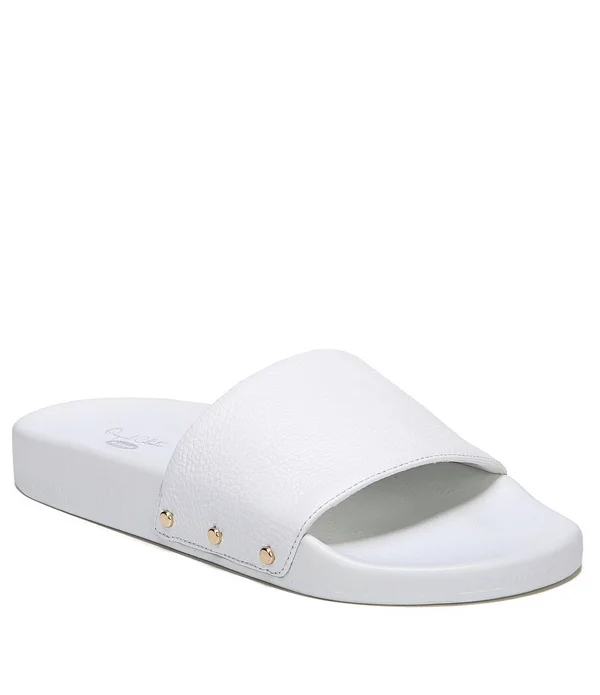 Dr. Scholl&s Original Collection Women's Pisces Slide, Size: 8, White Leather