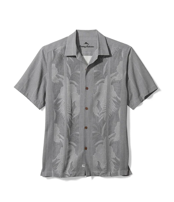 Tommy Bahama Men's Tahitian Border Shirt - Shadow