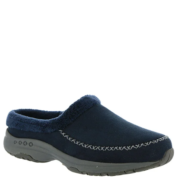 Easy Spirit Travel Time Slipper 7 Women's Navy