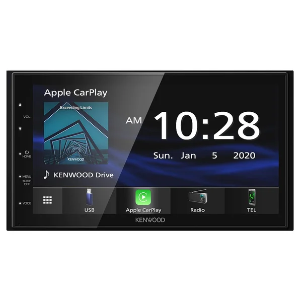 Kenwood Dmx47s 6.8x22 Digital Multimedia Receiver w/ Apple CarPlay