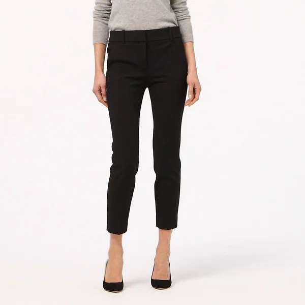 J.Crew Womens Cameron Slim Crop Pant in Four-Season Stretch (Size 16)