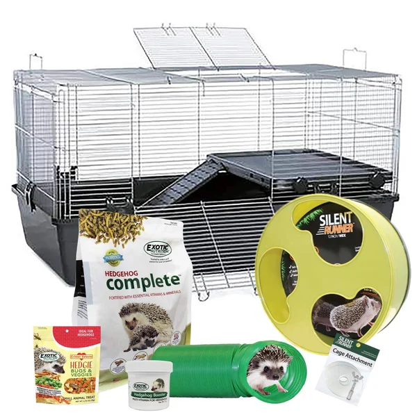 Hedgehog Home & Starter Package - by Exotic Nutrition
