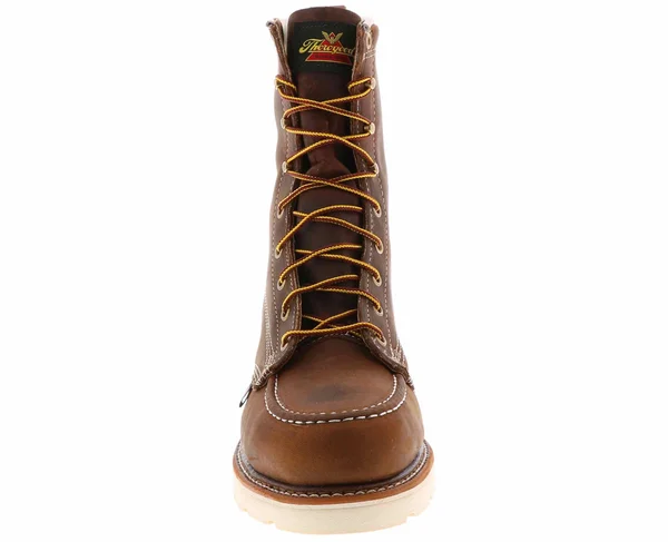 Thorogood 8x22 American Heritage Moc Toe Steel Toe Boots, Men's Brown