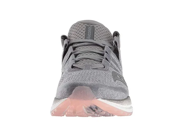 Saucony Freedom ISO 2 Running Shoes - Women's 6 Grey, Peach