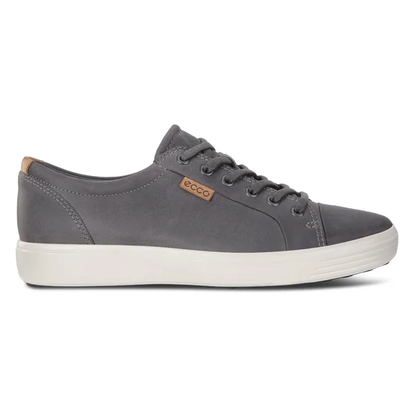 Ecco Soft 7 Sneaker Men's Lace Up Casual Shoes Titanium : 45 (US Men's 11-11.5) M
