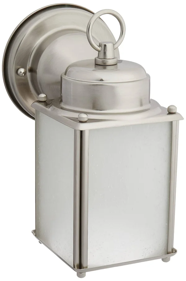 Progress Lighting P5986-09 Roman Coach Outdoor Wall Light, Brushed Nickel
