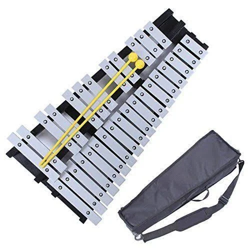 Mr.power Foldable Glockenspiel Xylophone Vibraphone Percussion Instrument 30NOTES