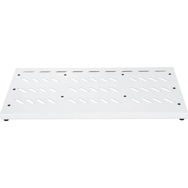 Gator White Aluminum Pedal BOARD; XL w/ Carry Bag (gpb-xbak-wh)