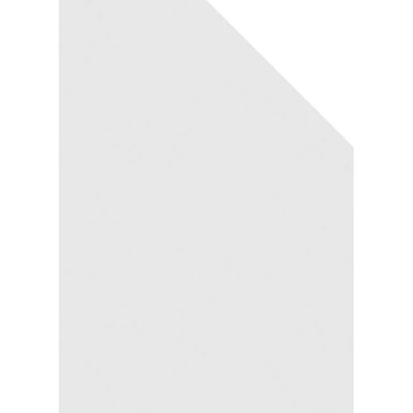 Ekena Millwork GVPOL16X3001SN 16x22W x 30x22H Octagonal Surface Mount PVC Gable Vent: Non-Functional, w/ 3-1/2x22W x 1x22P Stand