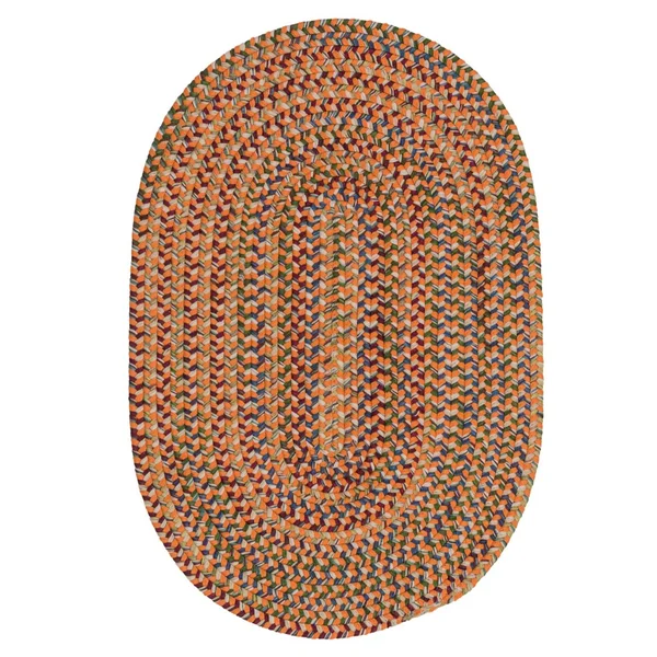Colonial Mills WY97R027X046 27 x 46 in. Worley Oval Area Rug Orange