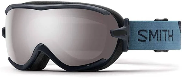 Smith Women's Virtue Snow Goggles Black/ChromaPop Photochromic Red Mirror